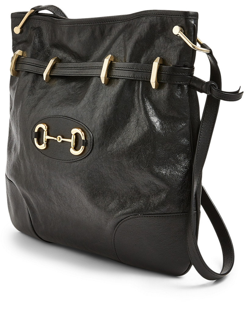 GUCCI Large Gucci 1955 Horsebit Leather Messenger Bag | Holt Renfrew Canada
