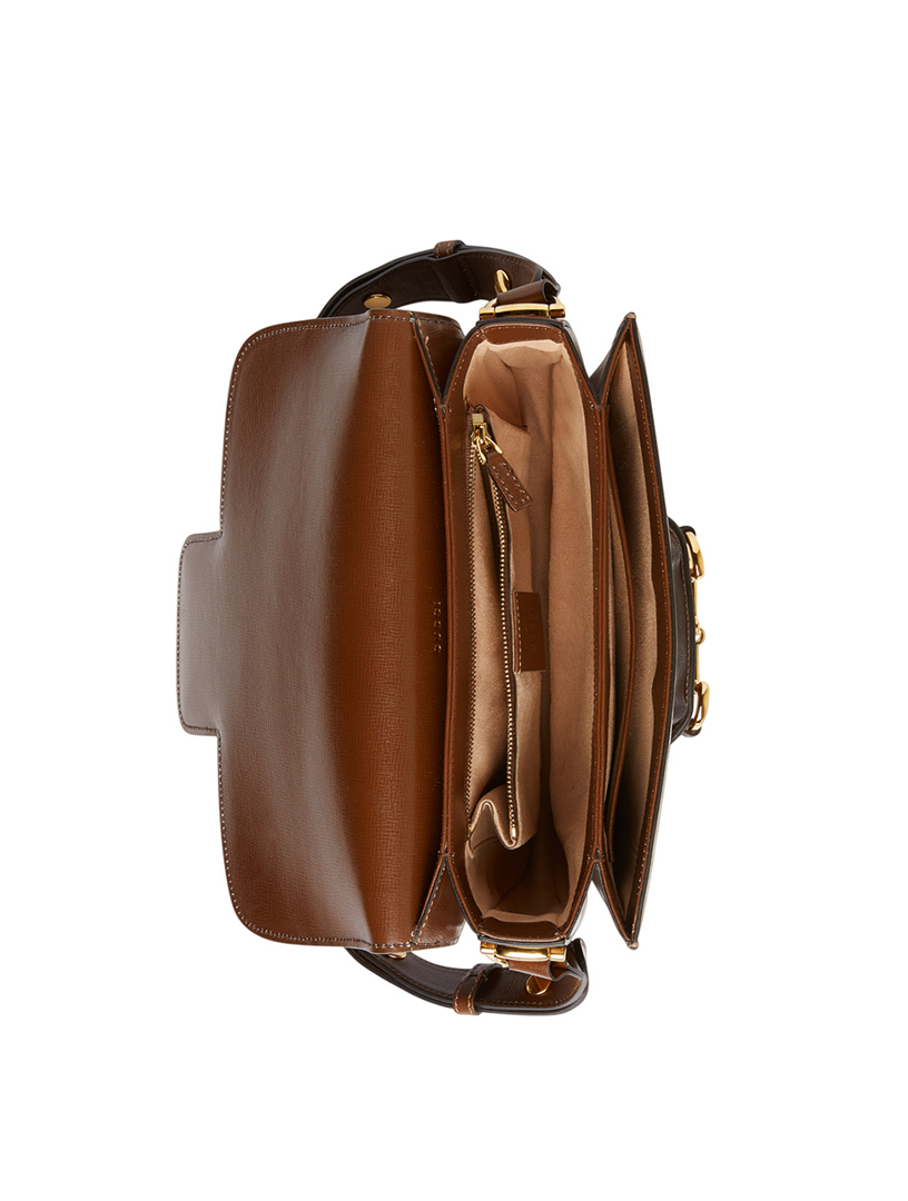GUCCI Small Gucci 1955 Horsebit Leather Shoulder Bag | Holt Renfrew