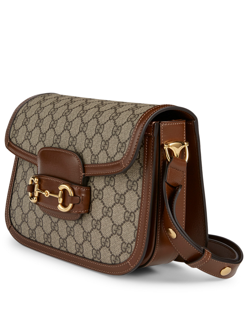 GUCCI Small Gucci 1955 Horsebit GG Supreme Shoulder Bag | Holt Renfrew