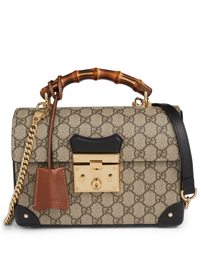 gucci padlock gg small shoulder bag