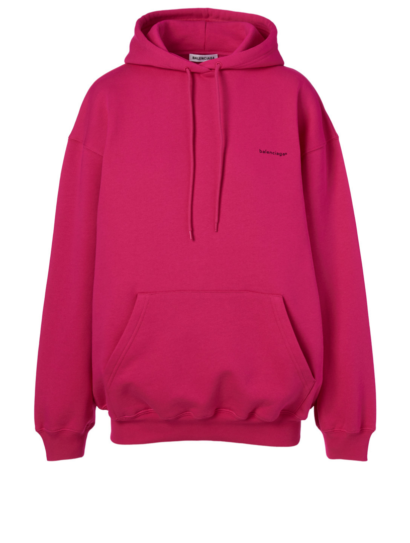 balenciaga pink sweatshirt
