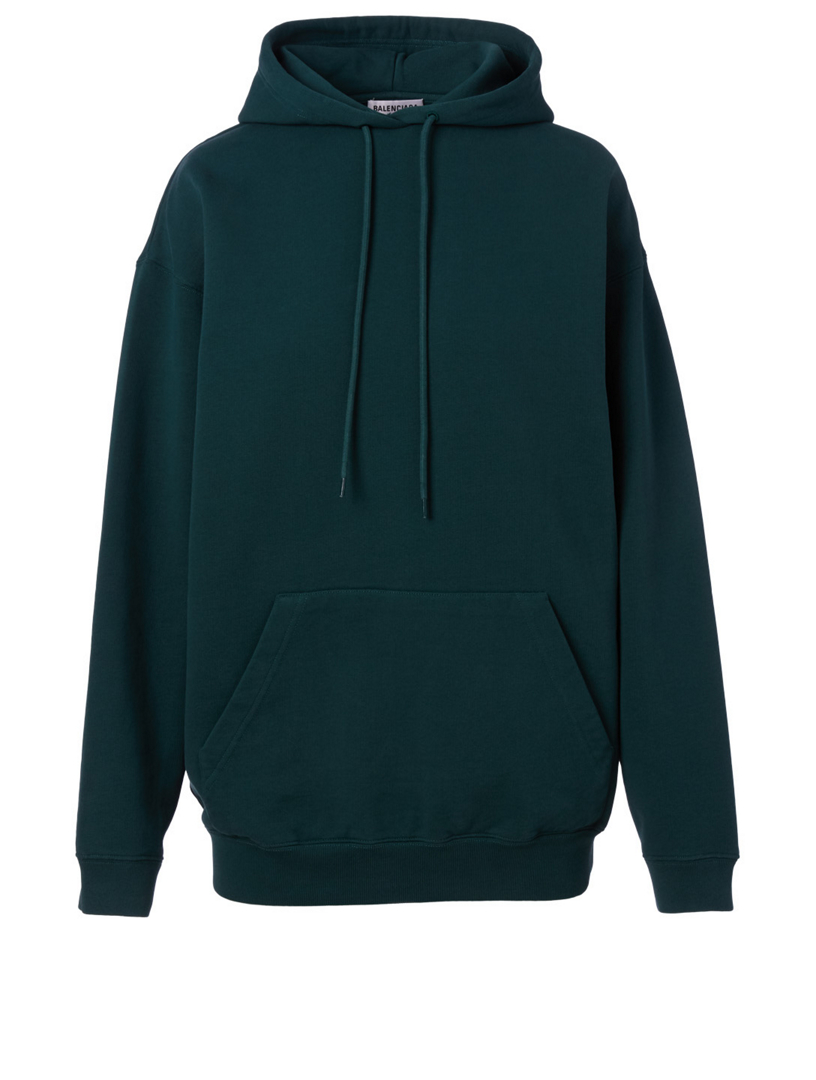 balenciaga logo back hoodie