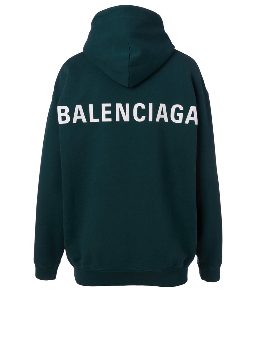 balenciaga cotton hoodie