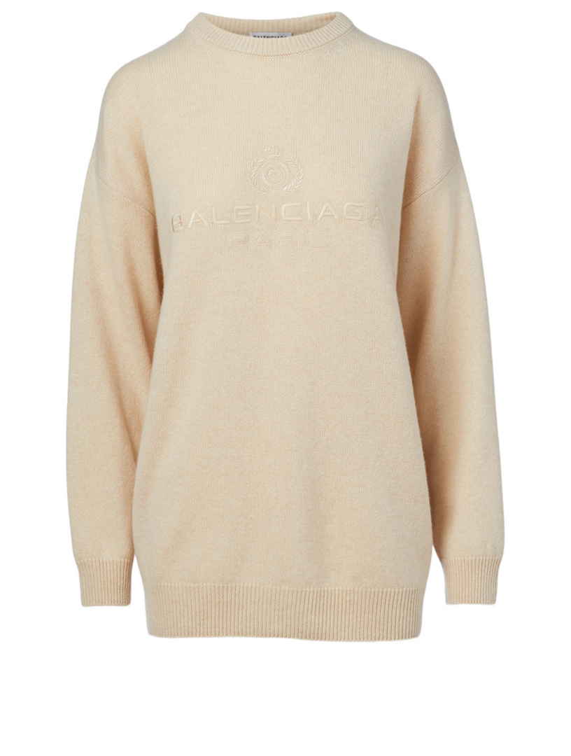 balenciaga cashmere sweater