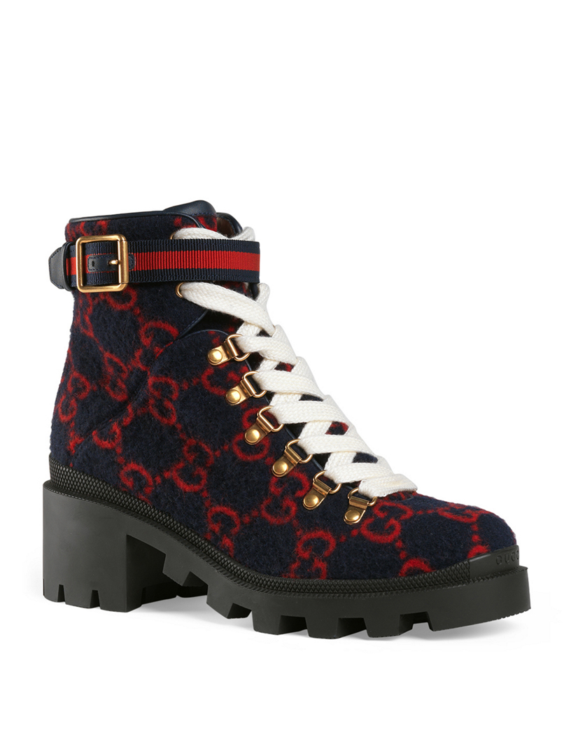 gucci hiking boots women's