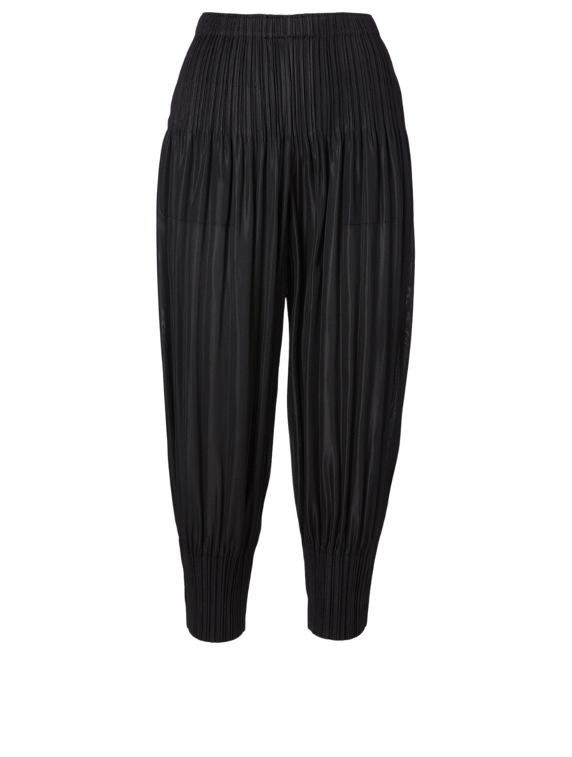 PLEATS PLEASE ISSEY MIYAKE Fluffy Basics Jogger Pants | Holt Renfrew Canada