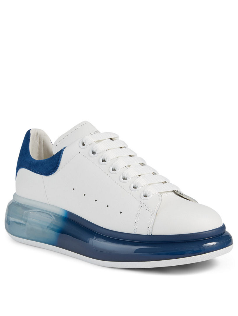 alexander mcqueen oversized leather sneakers