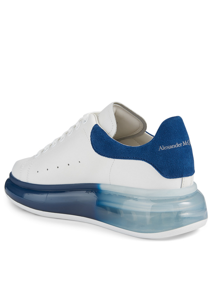 alexander mcqueen oversized leather sneakers