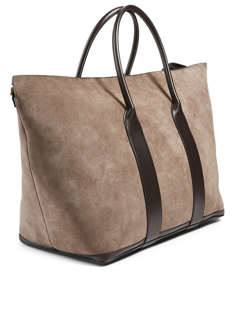 TOM FORD Buckley Suede And Leather Tote Bag | Holt Renfrew Canada
