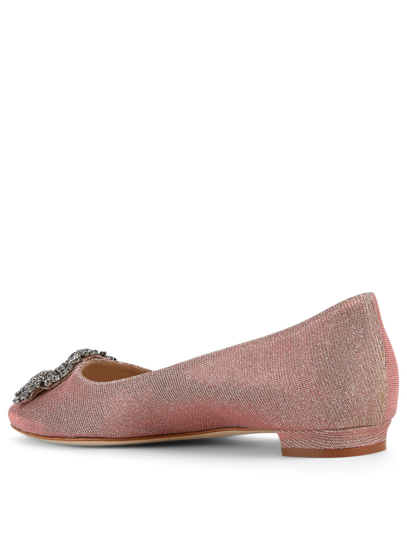 manolo blahnik hangisi flat pink