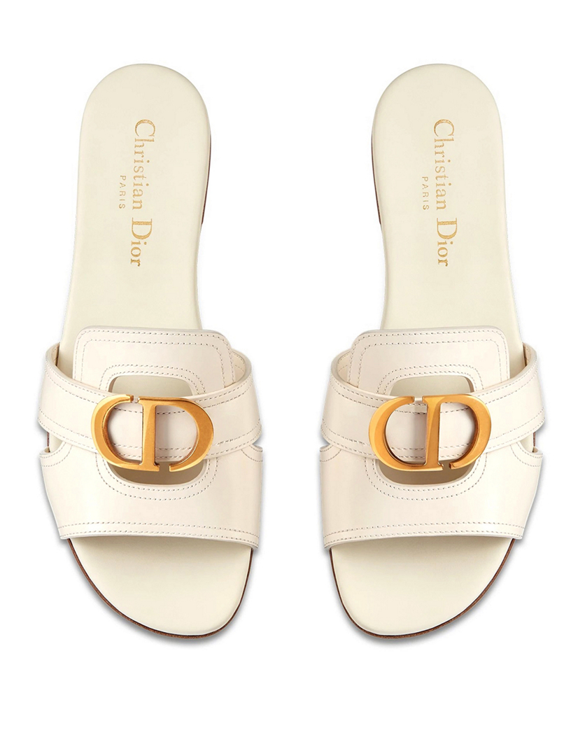 flat dior sandals