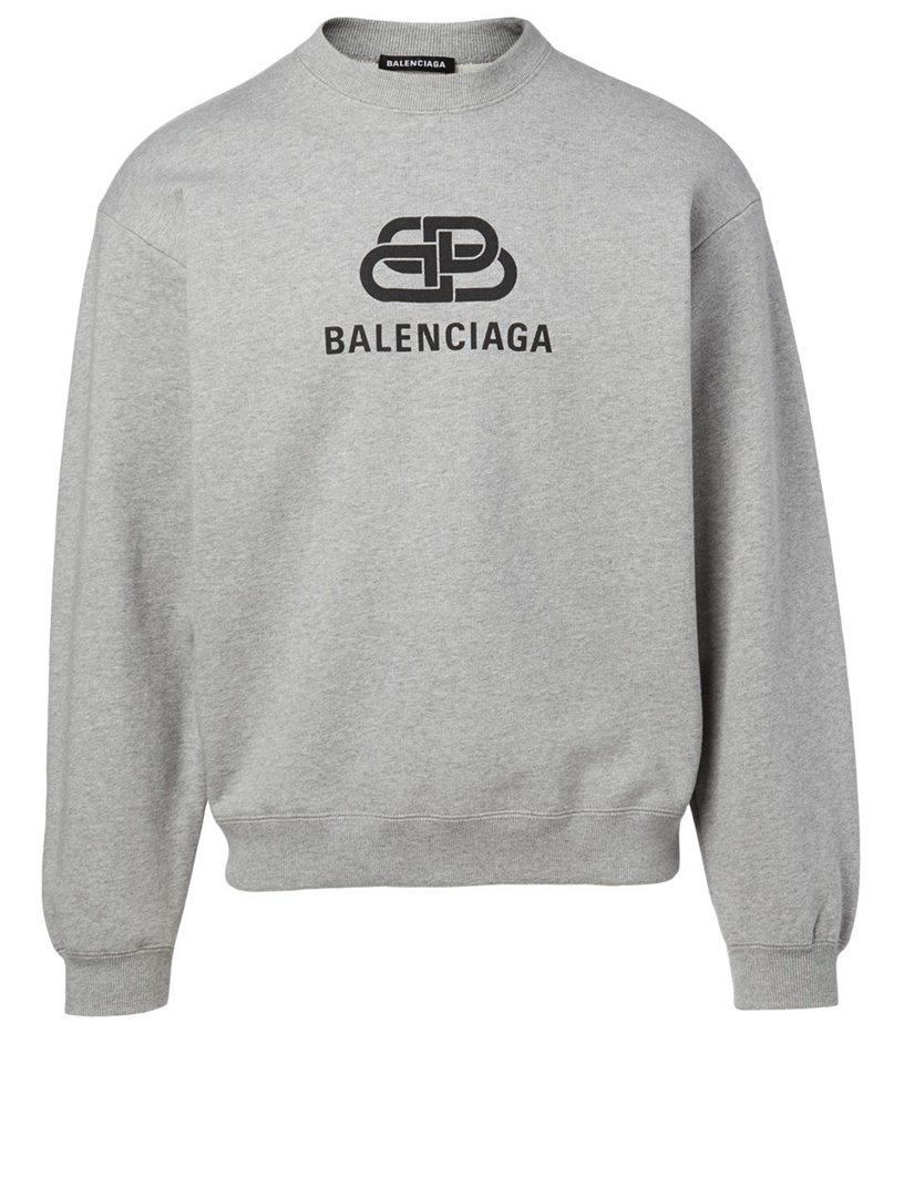 grey balenciaga sweatshirt