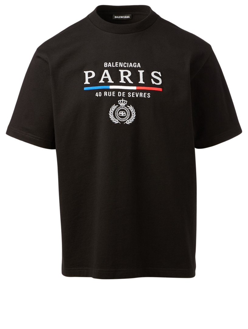 24SS】BALENCIAGA PARIS TROPICAL ロゴ 半袖 Tシャツ コットン ...