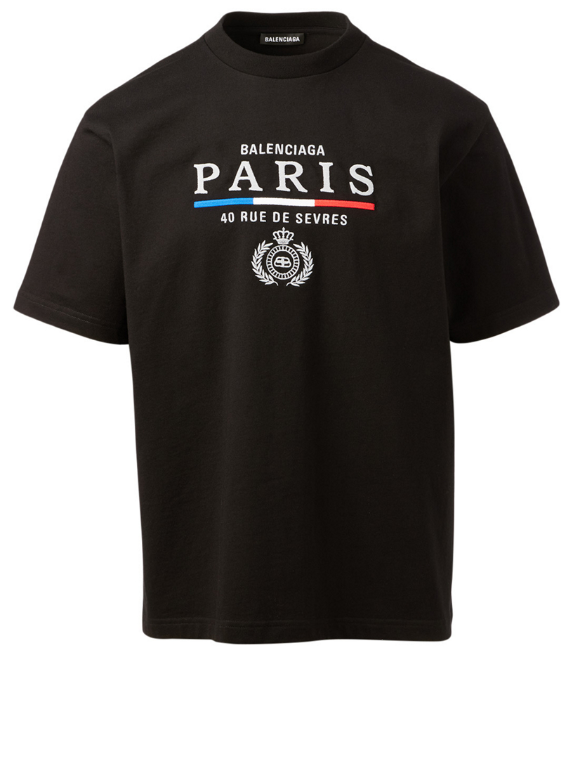 paris fashion week balenciaga t shirt