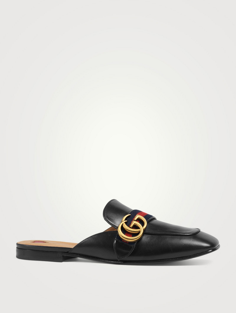 gucci leather slippers