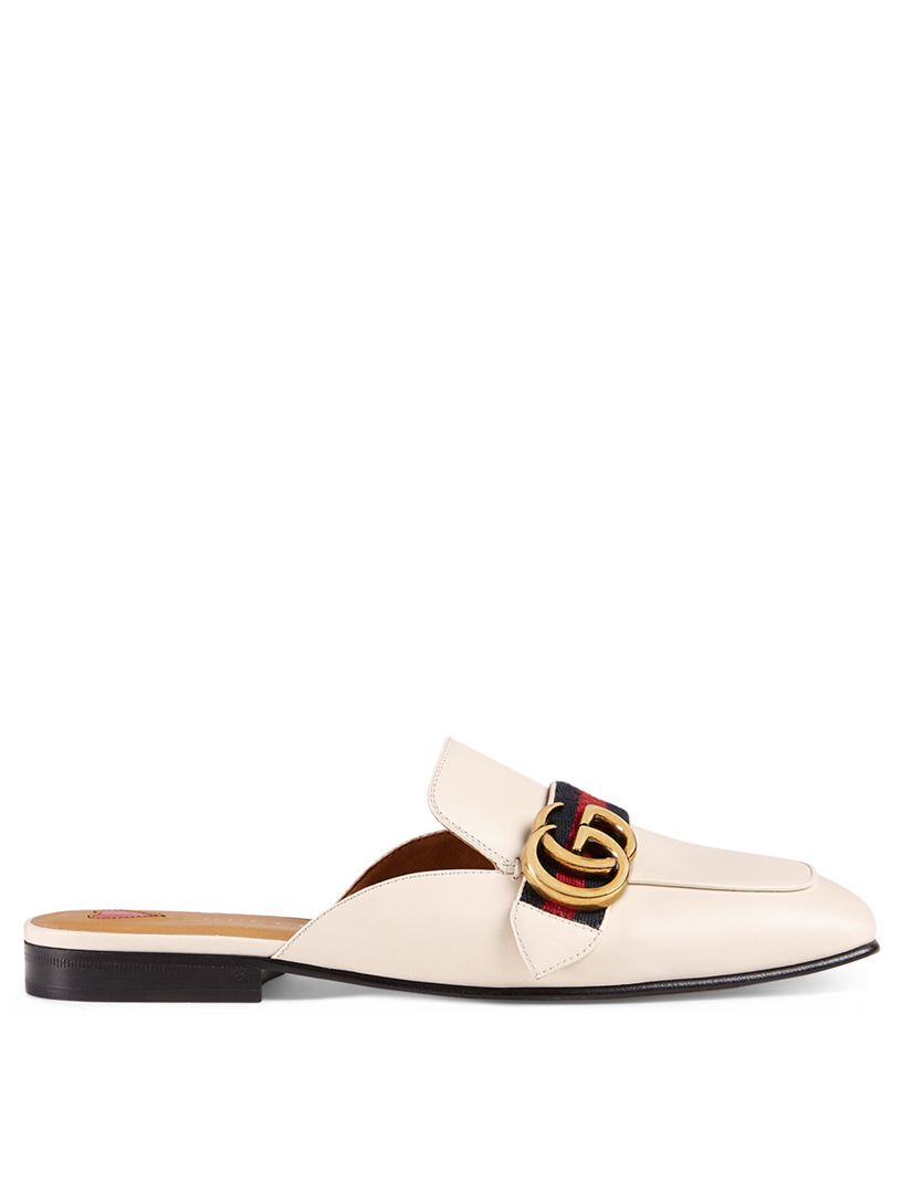 gucci leather slippers