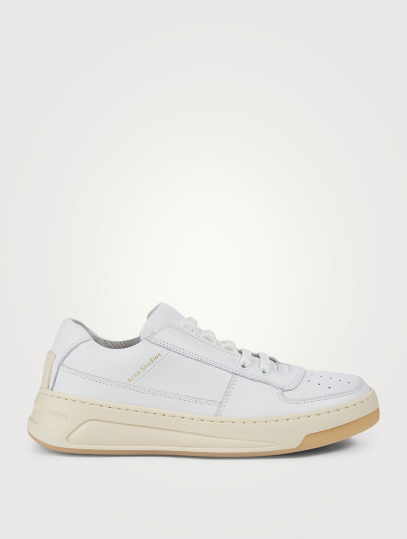 acne studios steffey leather sneakers