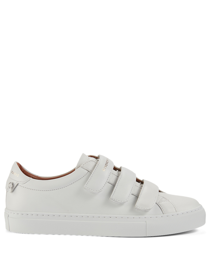 GIVENCHY Urban Street Leather Velcro Sneakers | Holt Renfrew Canada