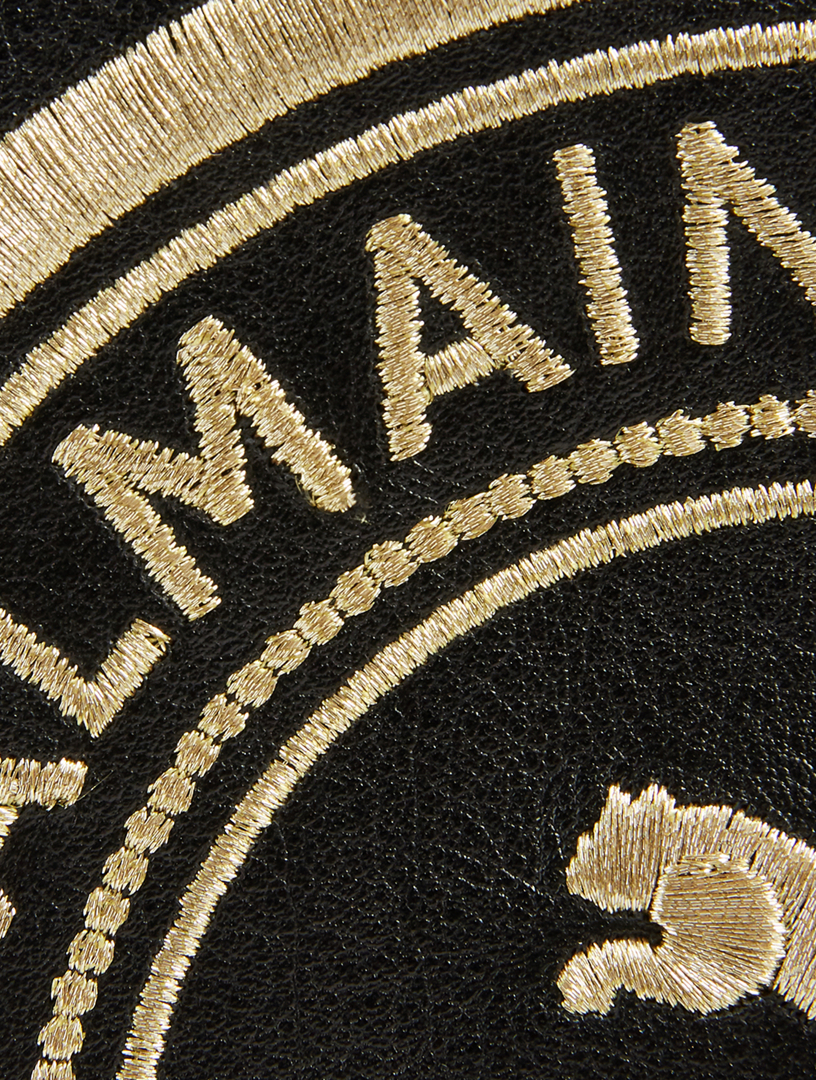 balmain x puma round backpack