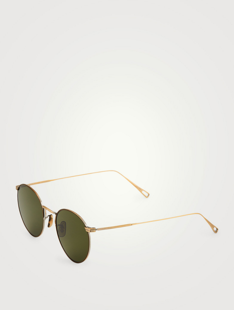 OLIVER PEOPLES Mandel Round Sunglasses | Holt Renfrew Canada