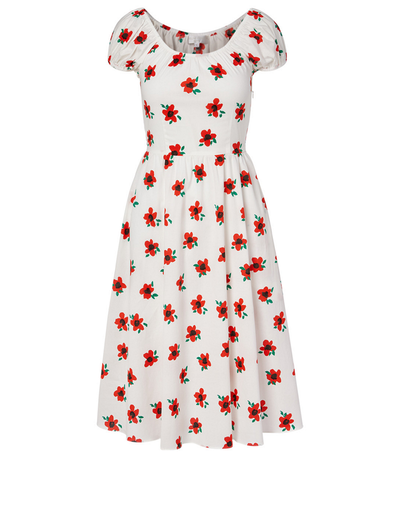 floral midi dress canada