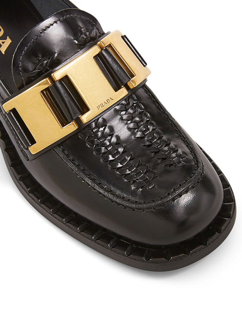 prada loafers womens