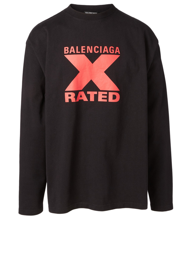 balenciaga long sleeve shirt