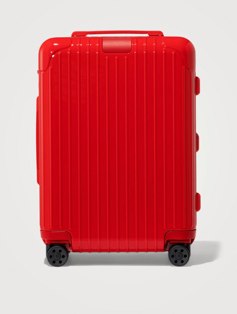 rimowa suitcase with screen