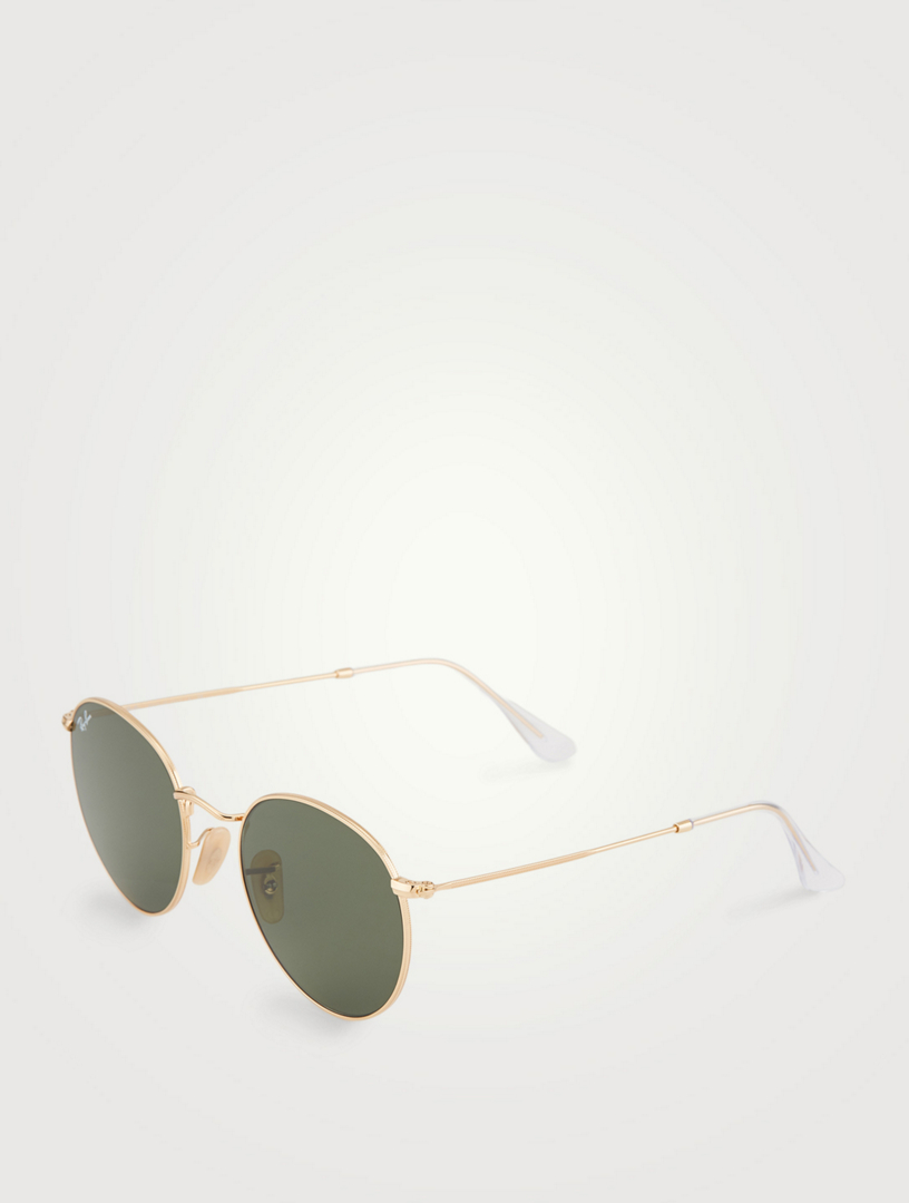 RAY-BAN Round Flat Lens Sunglasses | Holt Renfrew Canada