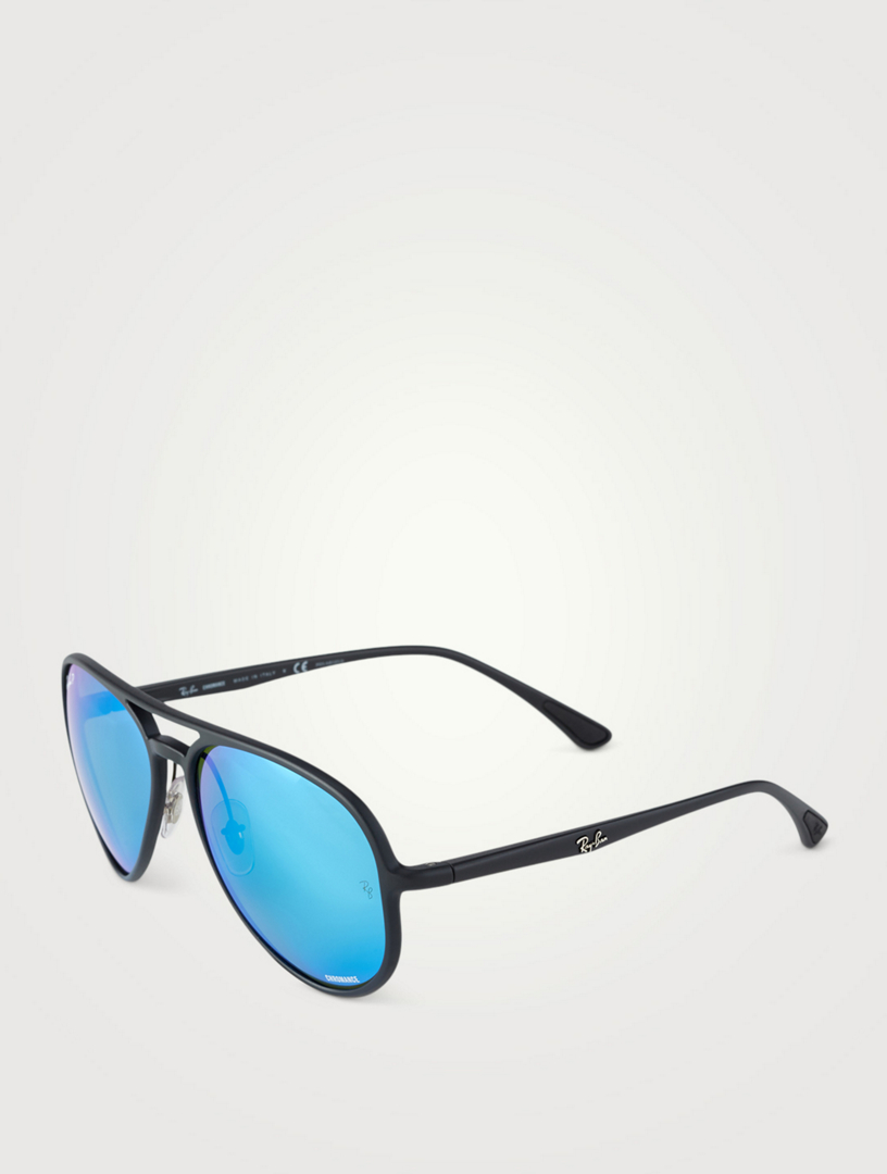 RAYBAN RB4320CH Chromance Aviator Sunglasses Holt Renfrew Canada