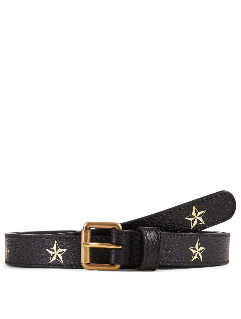 gucci bees and stars belt