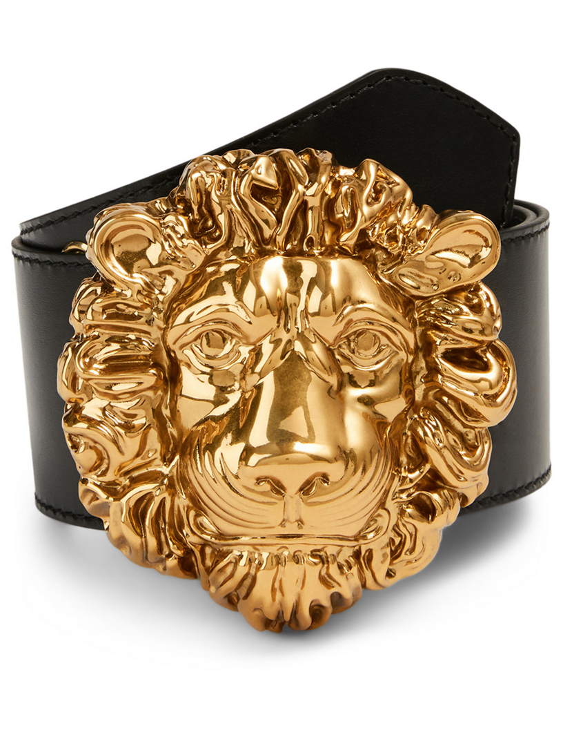 lion belt buckle