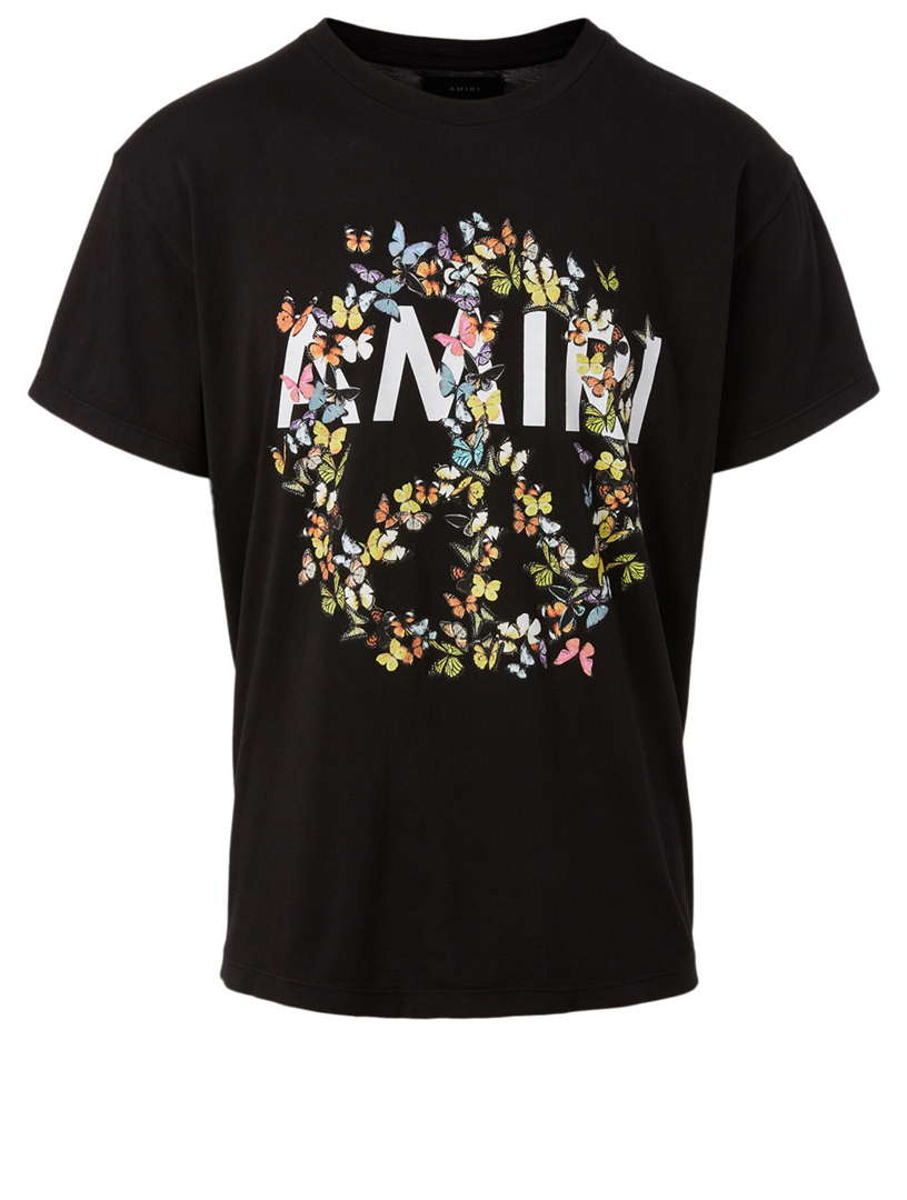 amiri peace butterfly tee