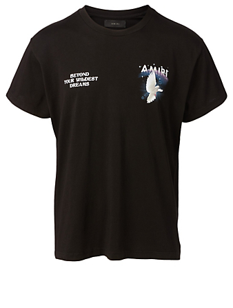 AMIRI Tee-shirt Rainbow Dove Hommes Noir