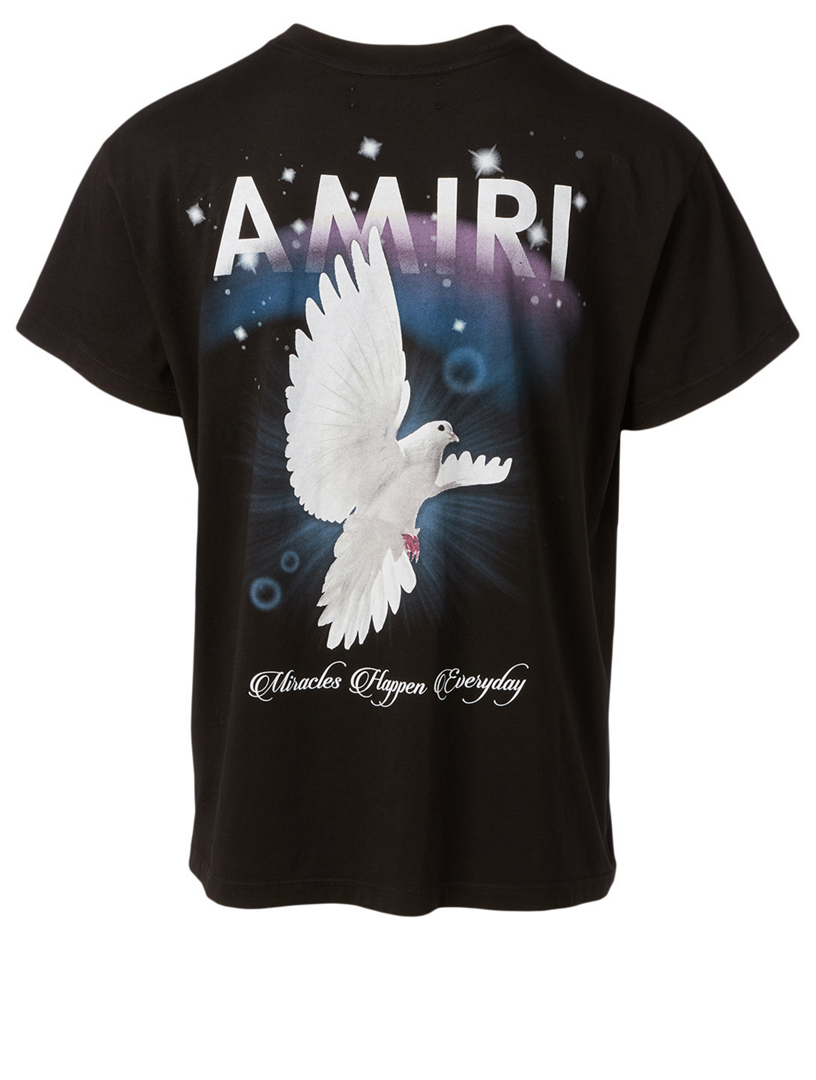 AMIRI Tee-shirt Rainbow Dove Hommes Noir