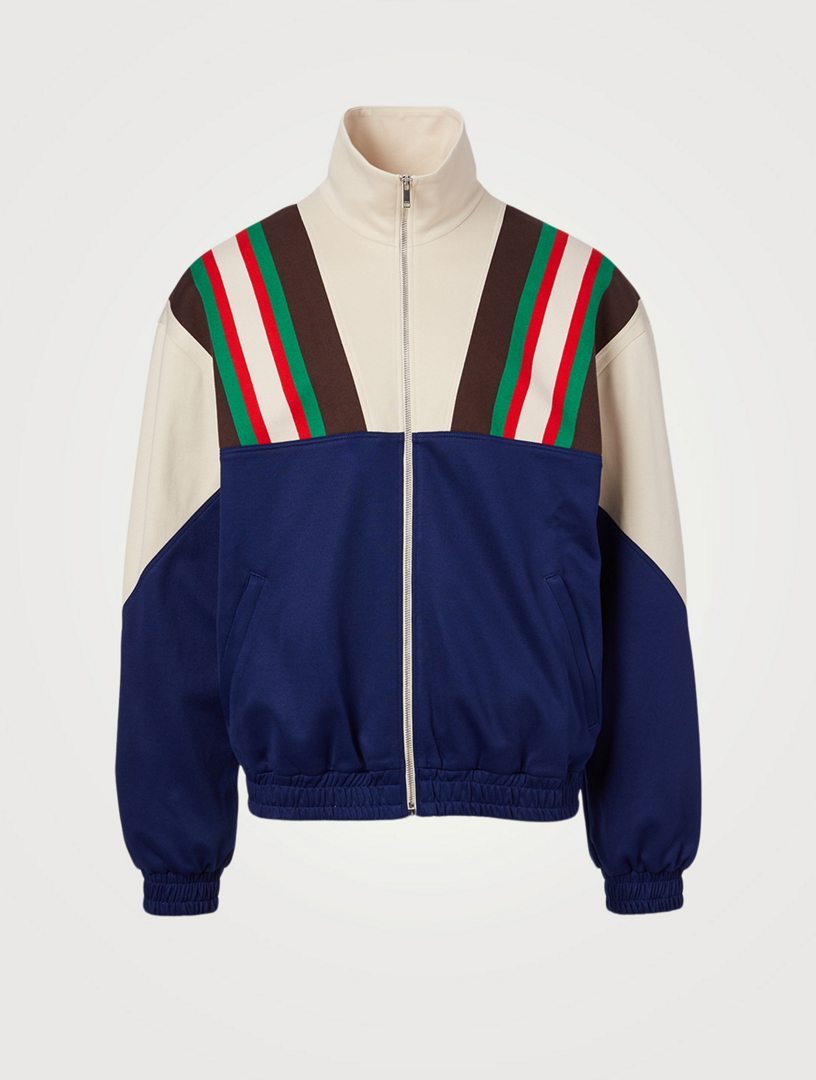 GUCCI Technical Jersey Jacket | Holt 