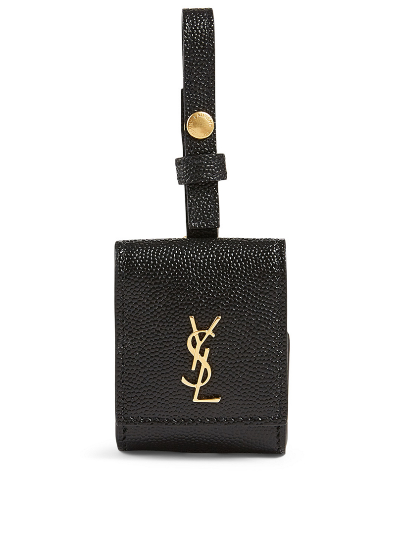 SAINT LAURENT ブラック Air Pods Proケース m_5000124989_01