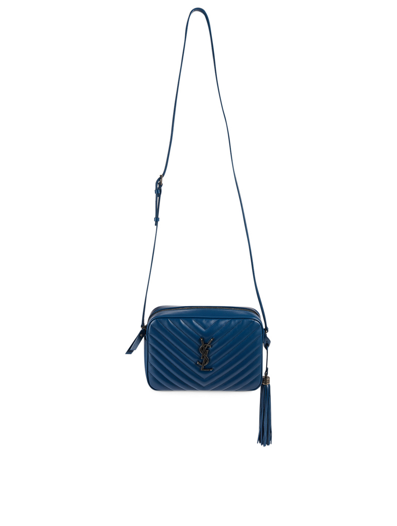 medium lou ysl monogram leather camera bag