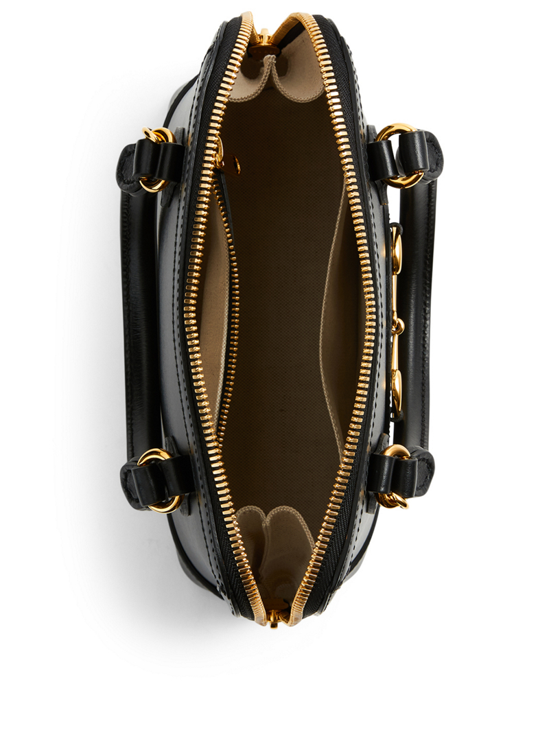 GUCCI Small Gucci 1955 Horsebit Leather Top Handle Bag | Holt Renfrew Canada