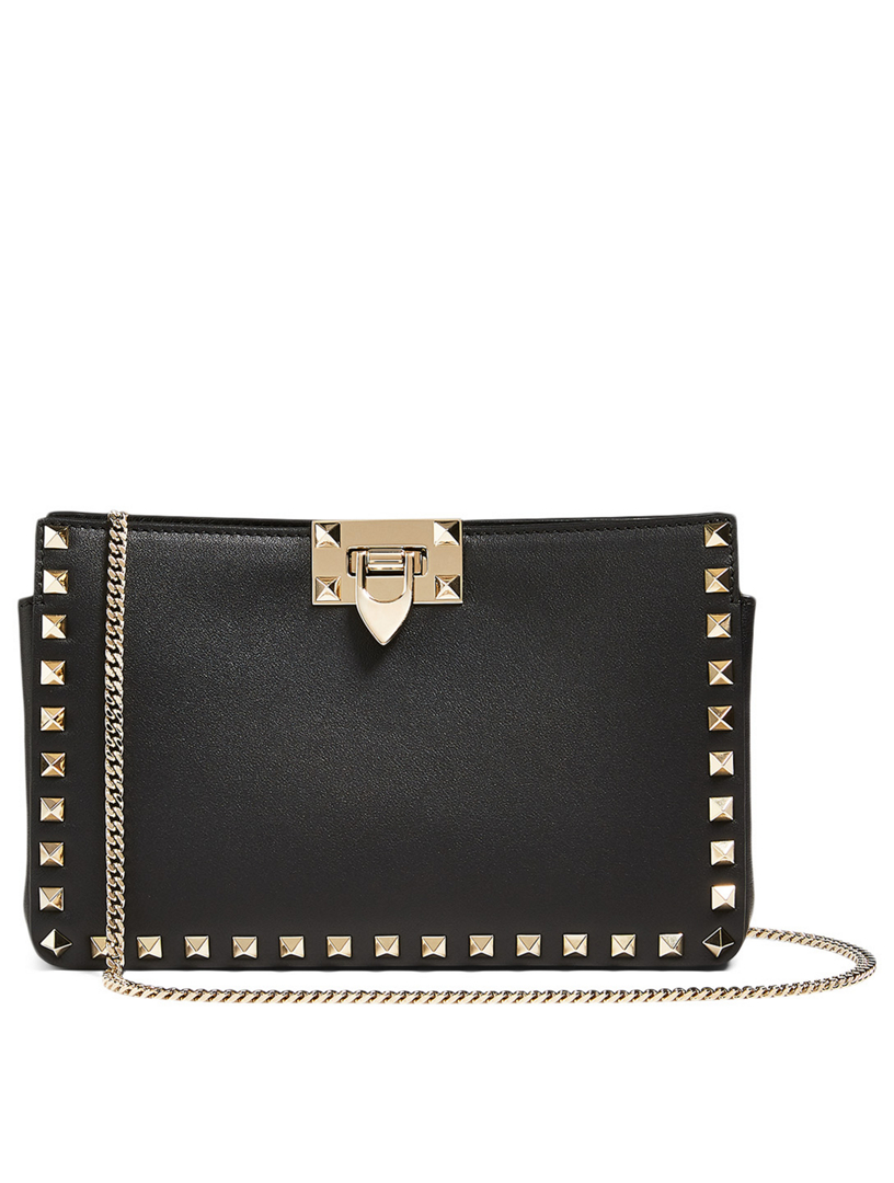rockstud clutch bag