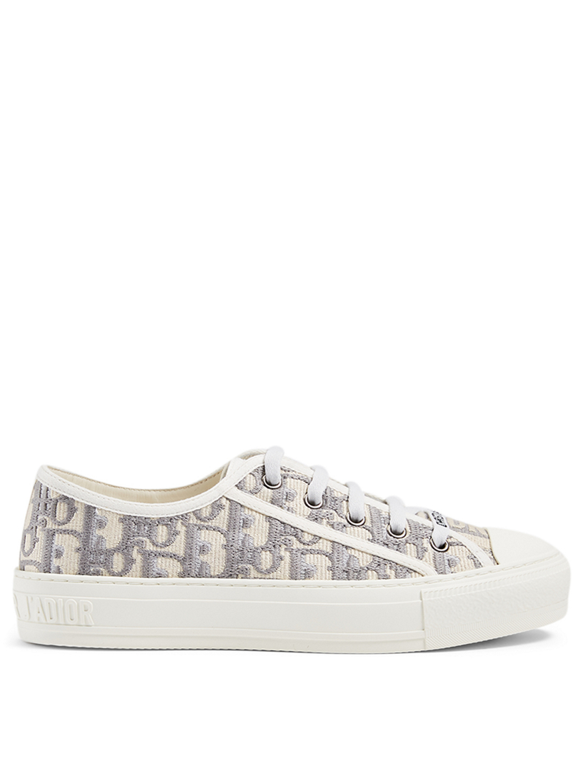 DIOR Walk'n'Dior Dior Oblique Embroidered Cotton Sneaker | Holt Renfrew ...