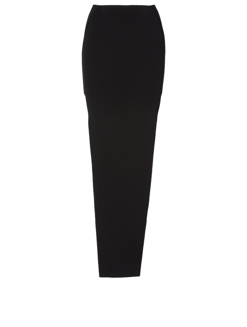 rick owens maxi skirt