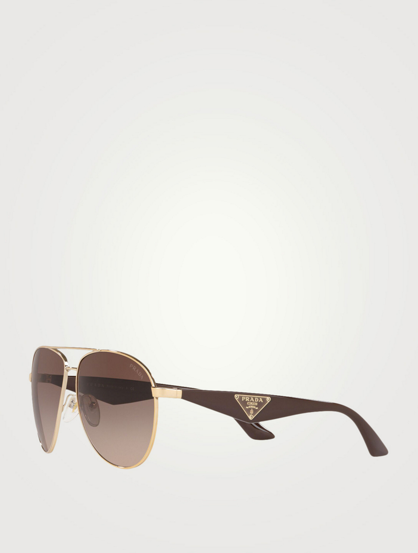 prada triangle sunglasses