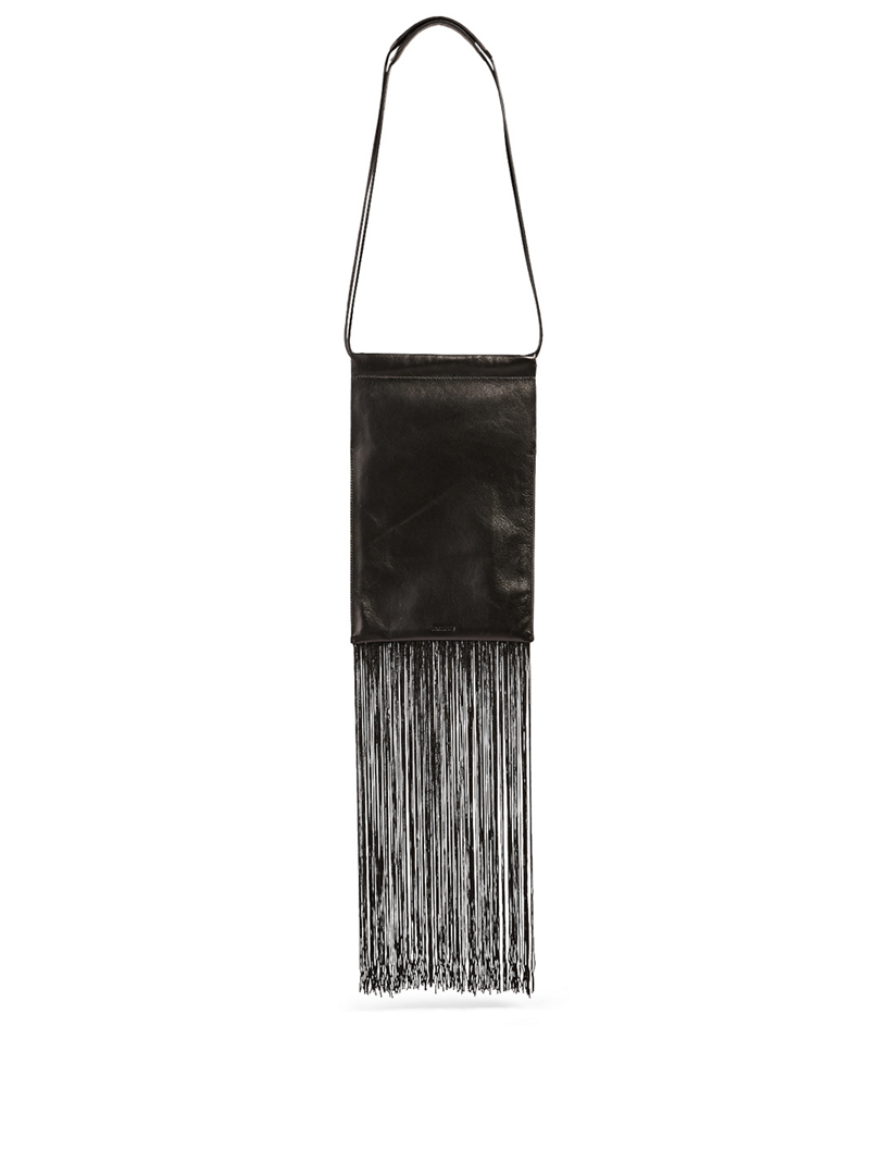 jil sander fringe bag