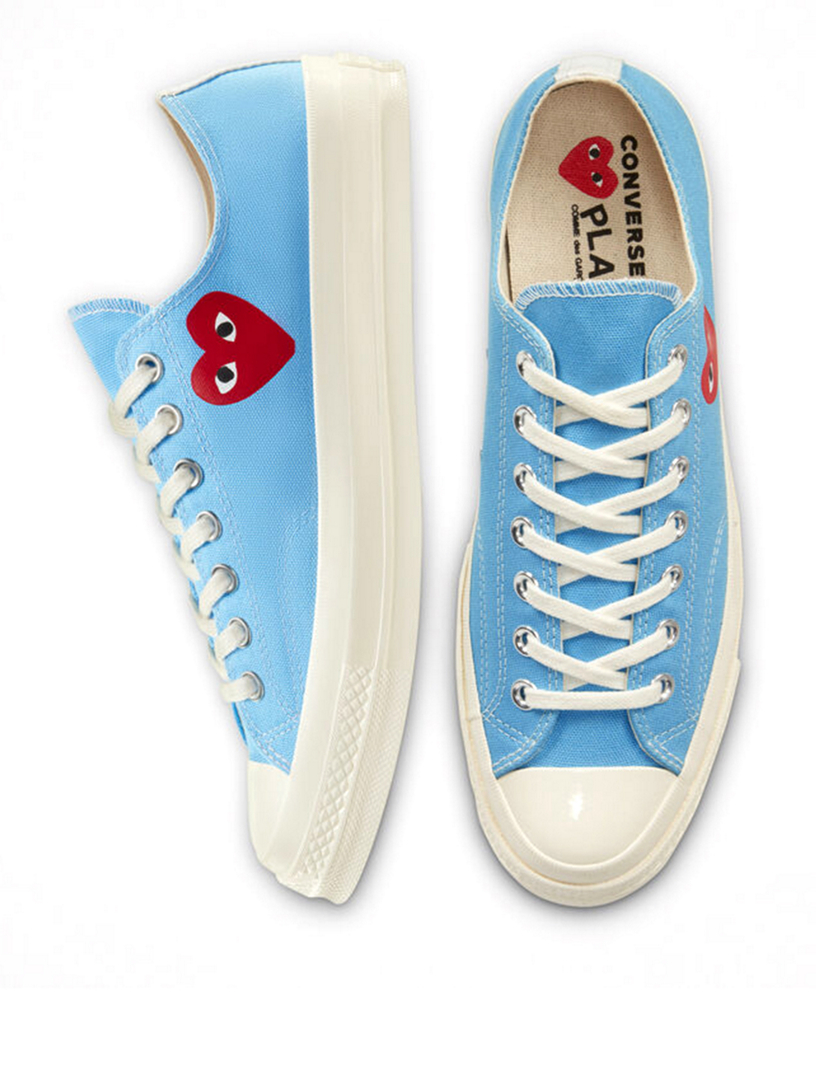 cdg play converse blue