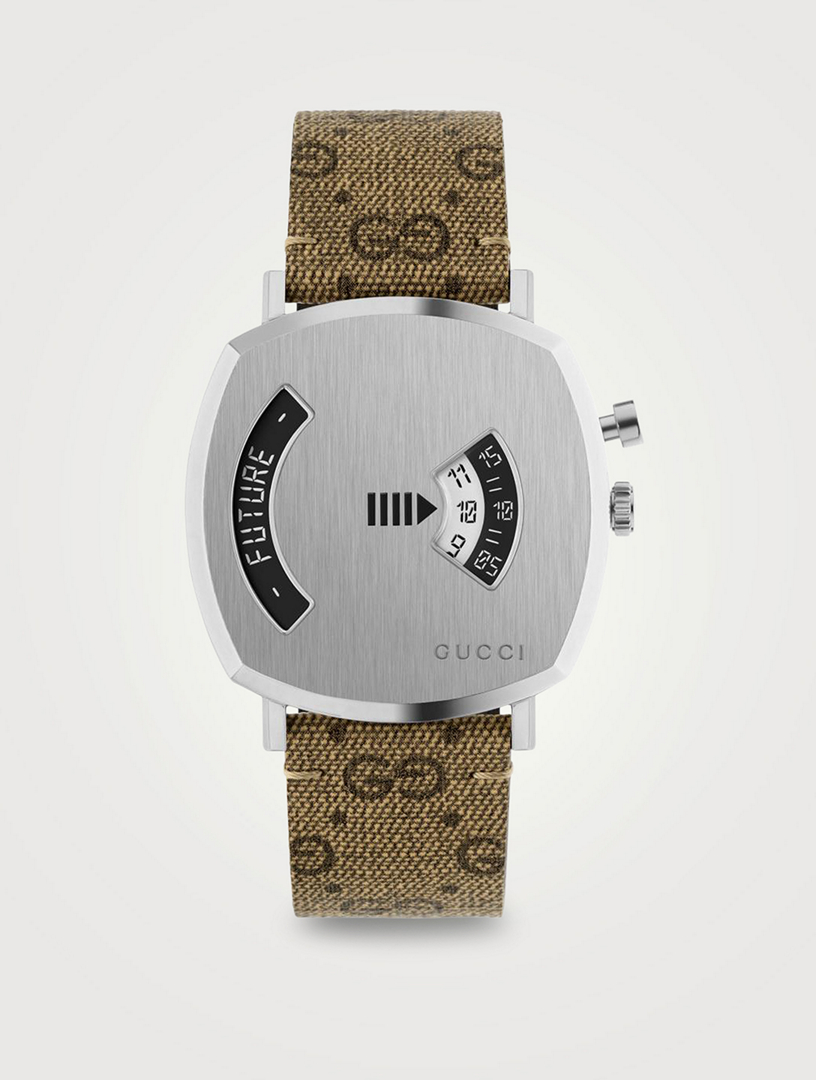 gucci canvas strap
