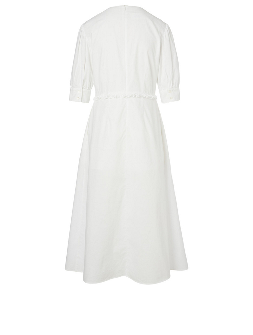 MM6 MAISON MARGIELA Cotton Midi Dress | Holt Renfrew Canada