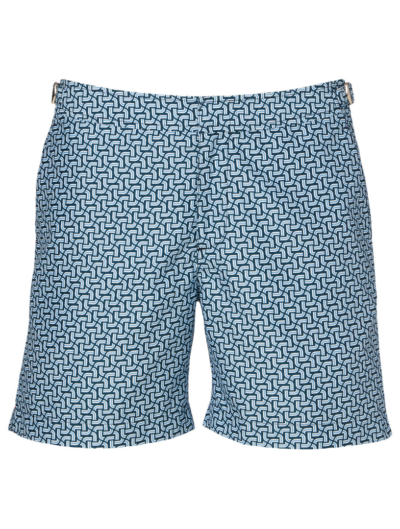 ORLEBAR BROWN Bulldog Swim Shorts In Geo Print | Holt Renfrew Canada