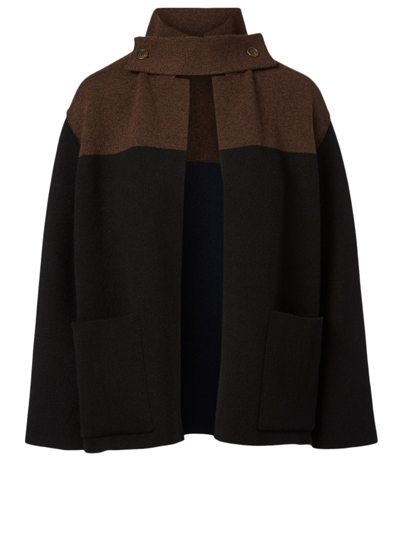 reversible cardigan
