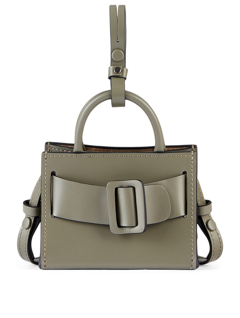 BOYY Bobby Charm Leather Bag With Strap Women's Green